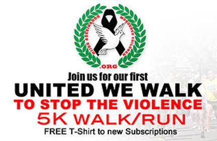 United We Walk To Stop The Violence