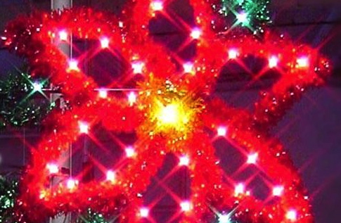 Holiday Lights on Central