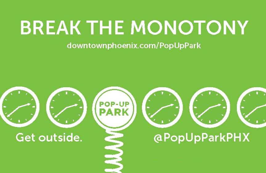 Pop Up Park Happy Hour at 1130 The Restaurant