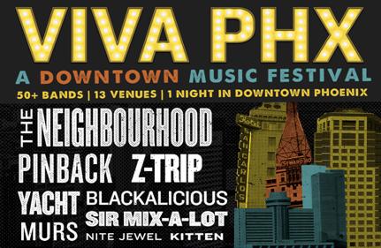 VIVA PHX: A Downtown Phoenix Music Festival