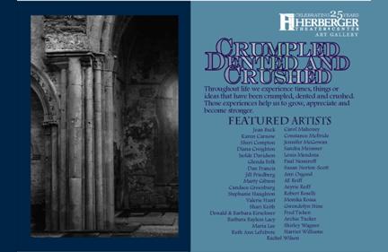 Crumpled Dented And Crushed - Art Exhibit