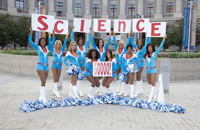 NFL Cheerleaders Pursuing Science Careers Breaking Stereo Types